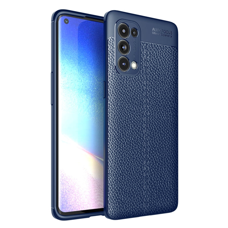 Litchi Texture TPU Shockproof Case, For OnePlus 9 Pro, For OnePlus 9, For OPPO Reno5 5G, For OPPO Reno5 Pro 5G