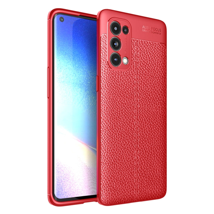 Litchi Texture TPU Shockproof Case, For OnePlus 9 Pro, For OnePlus 9, For OPPO Reno5 5G, For OPPO Reno5 Pro 5G