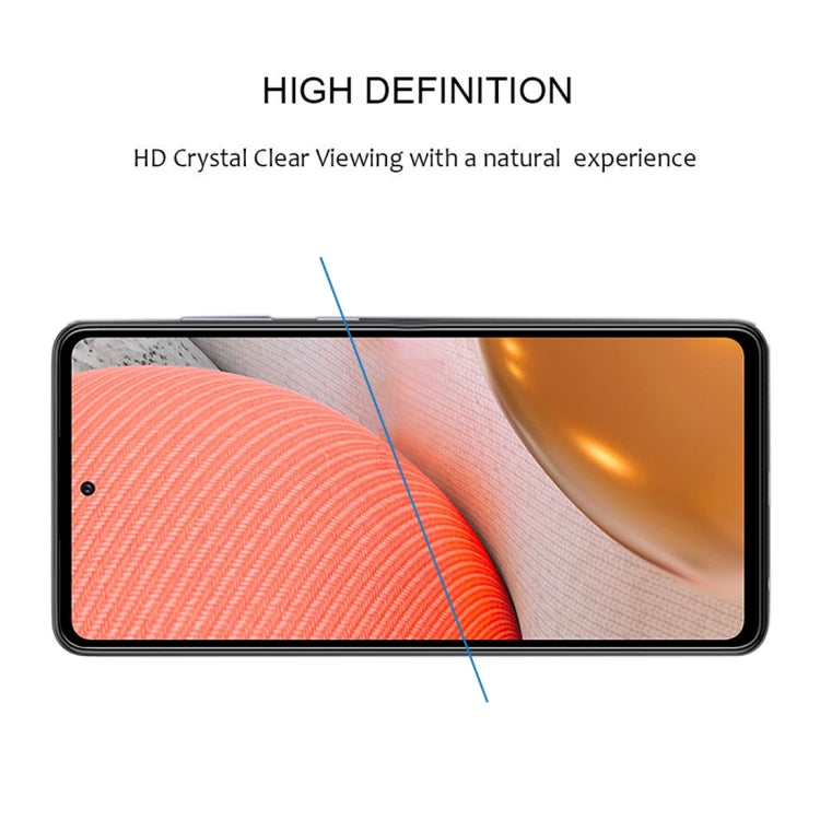 Full Glue Full Screen Tempered Glass Film, For Samsung Galaxy A72 5G / 4G (1 PC), For Samsung Galaxy A52 5G (1 PC), For OPPO A15s (1 PC)