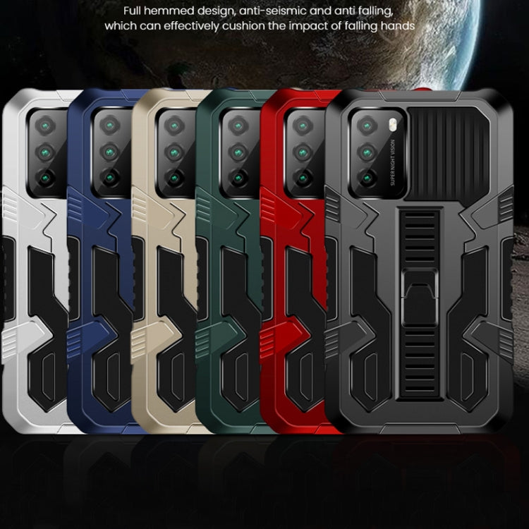 Vanguard Warrior All Inclusive Double-color Shockproof TPU + PC Protective Case with Holder, For Xiaomi Mi 10T, For Xiaomi Redmi Note 9S, For Xiaomi Poco M3, For Xiaomi Poco X3, For iPhone 8 Plus / 7 Plus