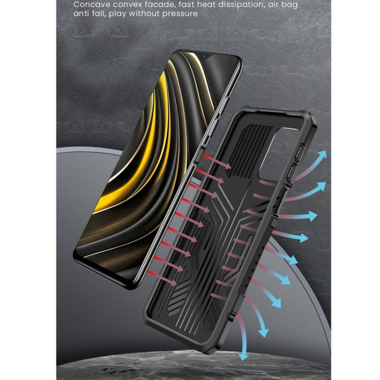 Vanguard Warrior All Inclusive Double-color Shockproof TPU + PC Protective Case with Holder, For Xiaomi Poco M3, For Samsung Galaxy Note20 Ultra, For Motorola Moto G9 Plus