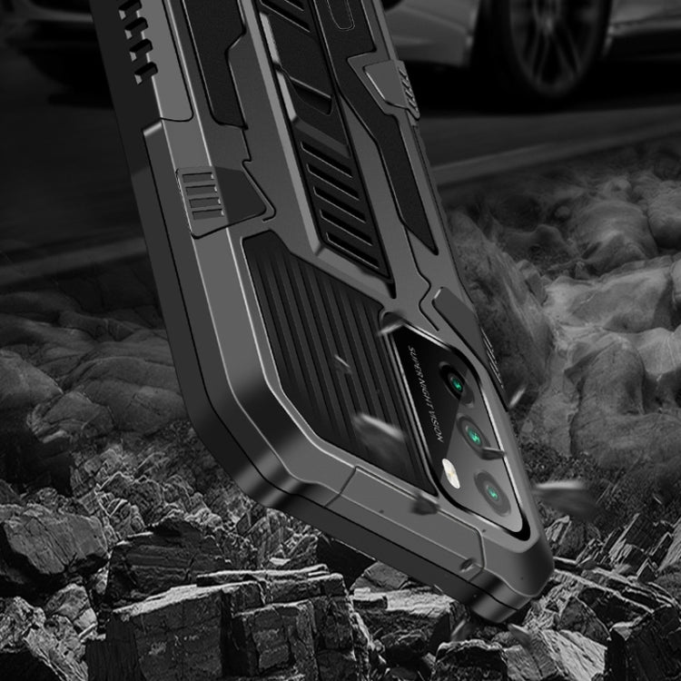 Vanguard Warrior All Inclusive Double-color Shockproof TPU + PC Protective Case with Holder, For Xiaomi Poco M3, For Samsung Galaxy Note20 Ultra, For Motorola Moto G9 Plus