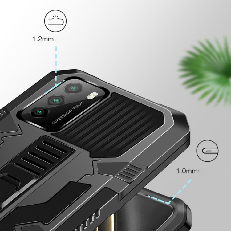 Vanguard Warrior All Inclusive Double-color Shockproof TPU + PC Protective Case with Holder, For Xiaomi Poco M3, For Samsung Galaxy Note20 Ultra, For Motorola Moto G9 Plus