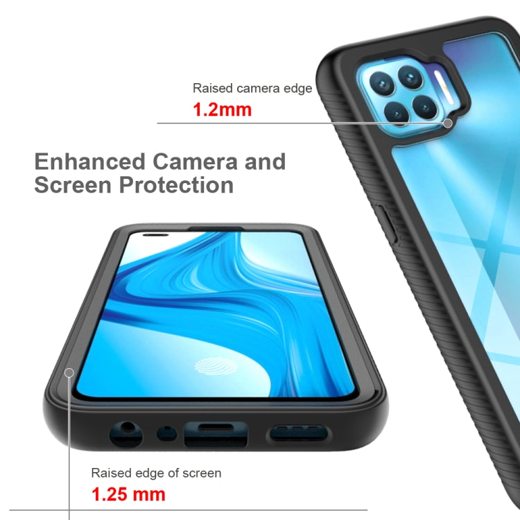 Starry Sky Solid Color Series Shockproof PC + TPU Protective Case