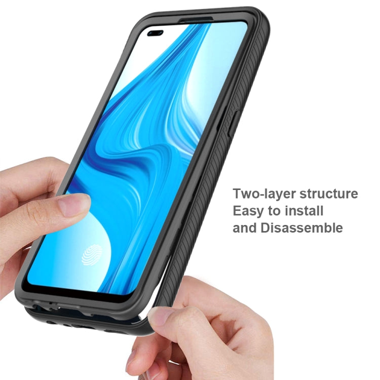 Starry Sky Solid Color Series Shockproof PC + TPU Protective Case