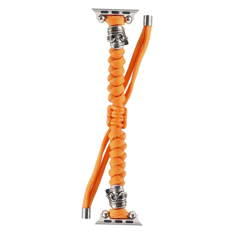 Skull Umbrella Cord Braided Watch Strap