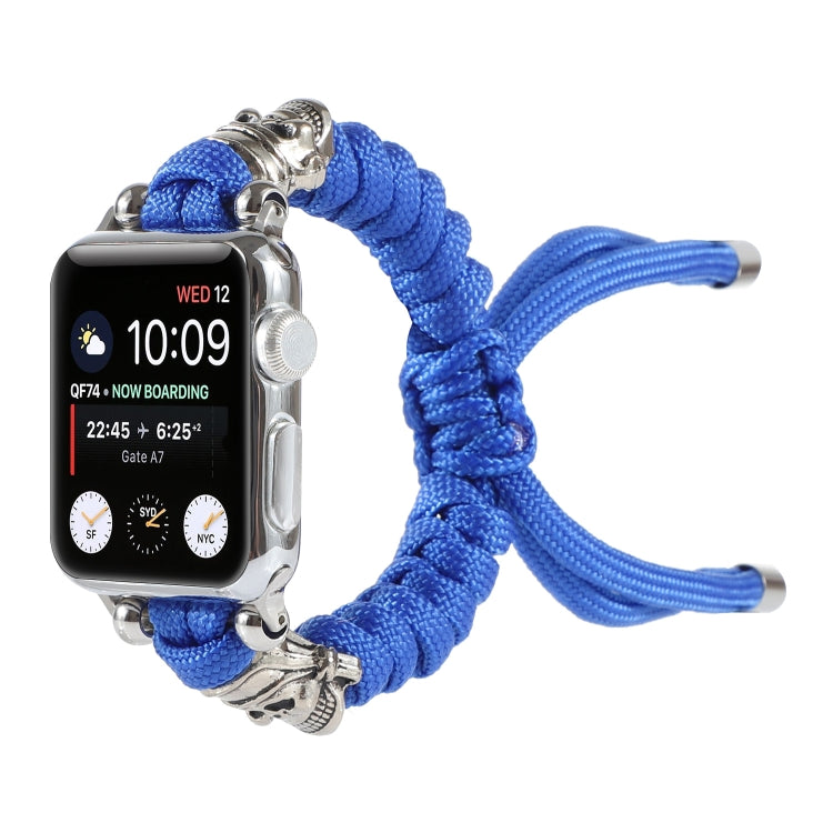 Skull Umbrella Cord Braided Watch Strap