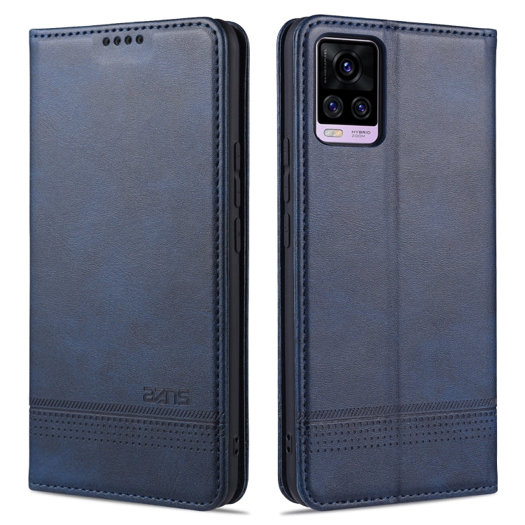 ZNS Magnetic Calf Texture Horizontal Flip Leather Case with Card Slots & Holder & Wallet, For vivo V20 Pro / S7, For Xiaomi Mi Note 10 Lite