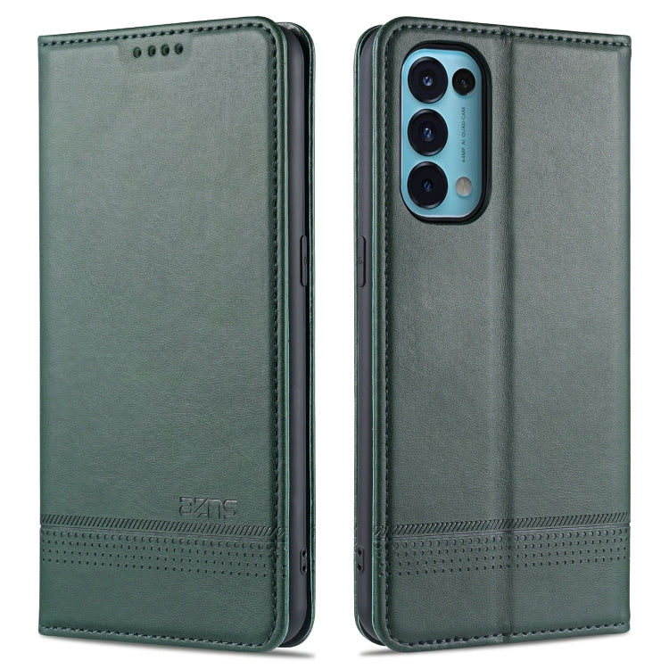 AZNS Magnetic Calf Texture Horizontal Flip Leather Case with Card Slots &amp; Holder &amp; Wallet