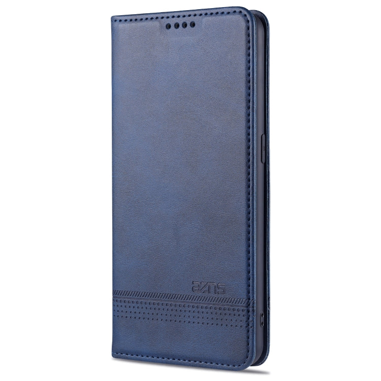 AZNS Magnetic Calf Texture Horizontal Flip Leather Case with Card Slots &amp; Holder &amp; Wallet
