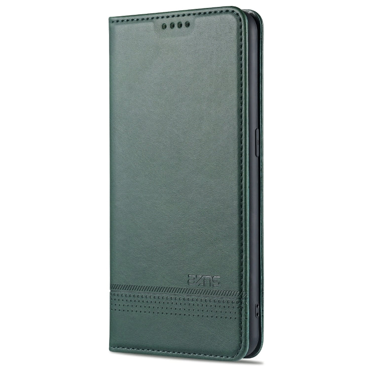 AZNS Magnetic Calf Texture Horizontal Flip Leather Case with Card Slots &amp; Holder &amp; Wallet