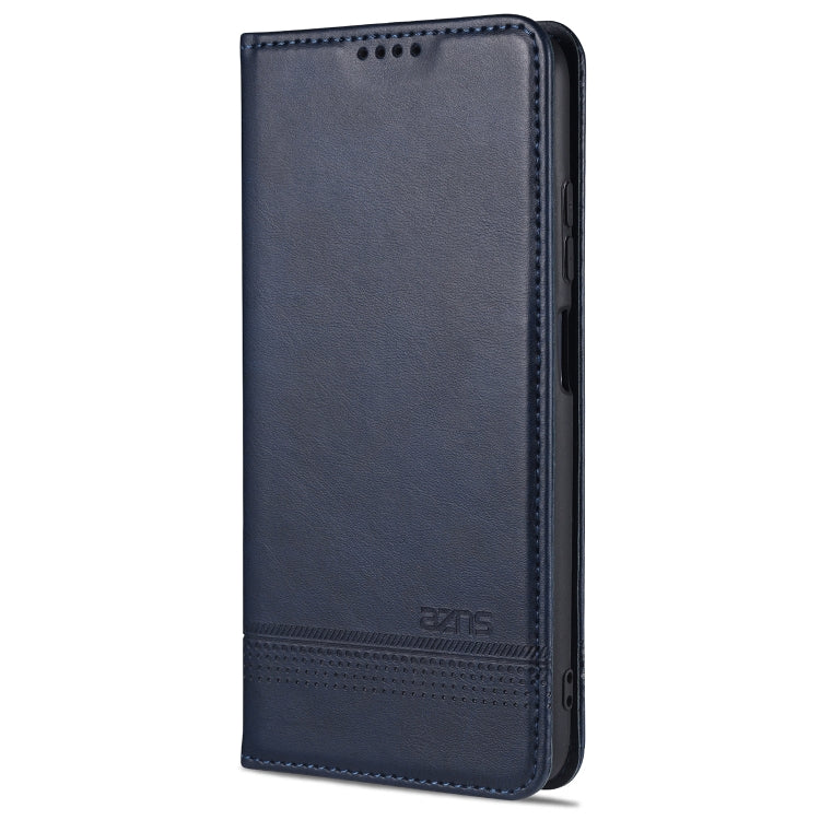 AZNS Magnetic Calf Texture Horizontal Flip Leather Case with Card Slots &amp; Holder &amp; Wallet