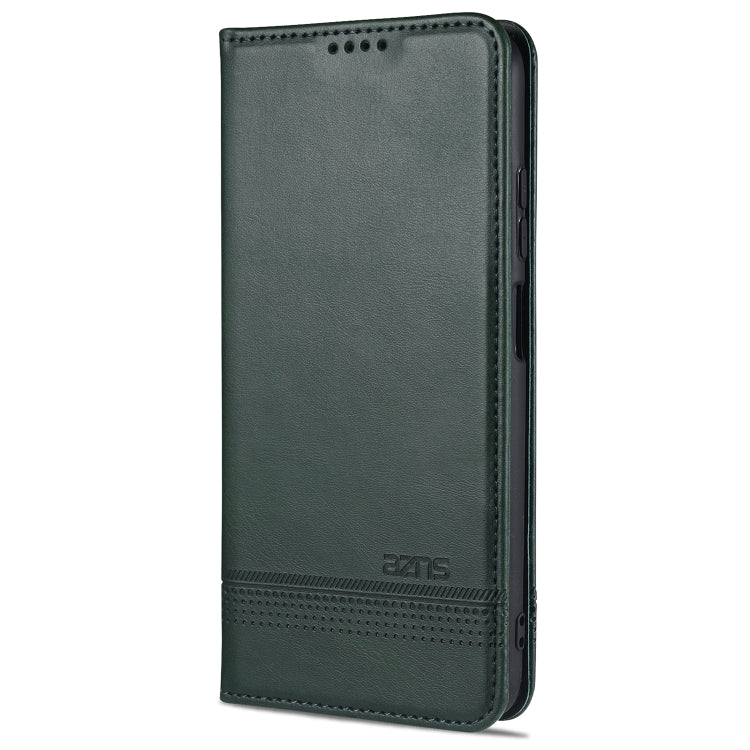 AZNS Magnetic Calf Texture Horizontal Flip Leather Case with Card Slots &amp; Holder &amp; Wallet