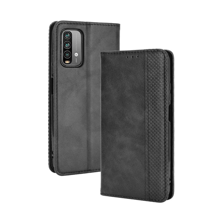 Magnetic Buckle Retro Crazy Horse Texture Horizontal Flip Leather Case with Holder &amp; Card Slots &amp; Photo Frame, For Motorola Moto E7, For OPPO Reno5 5G, For OPPO Reno5 Pro 5G, For Xiaomi Redmi 9T/ 9 Power, For Xiaomi Redmi Note 9T 5G / Note 9 5G