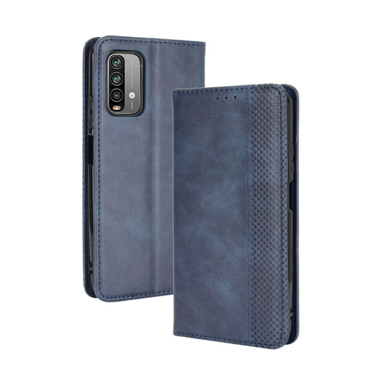 Magnetic Buckle Retro Crazy Horse Texture Horizontal Flip Leather Case with Holder &amp; Card Slots &amp; Photo Frame, For Motorola Moto E7, For OPPO Reno5 5G, For OPPO Reno5 Pro 5G, For Xiaomi Redmi 9T/ 9 Power, For Xiaomi Redmi Note 9T 5G / Note 9 5G