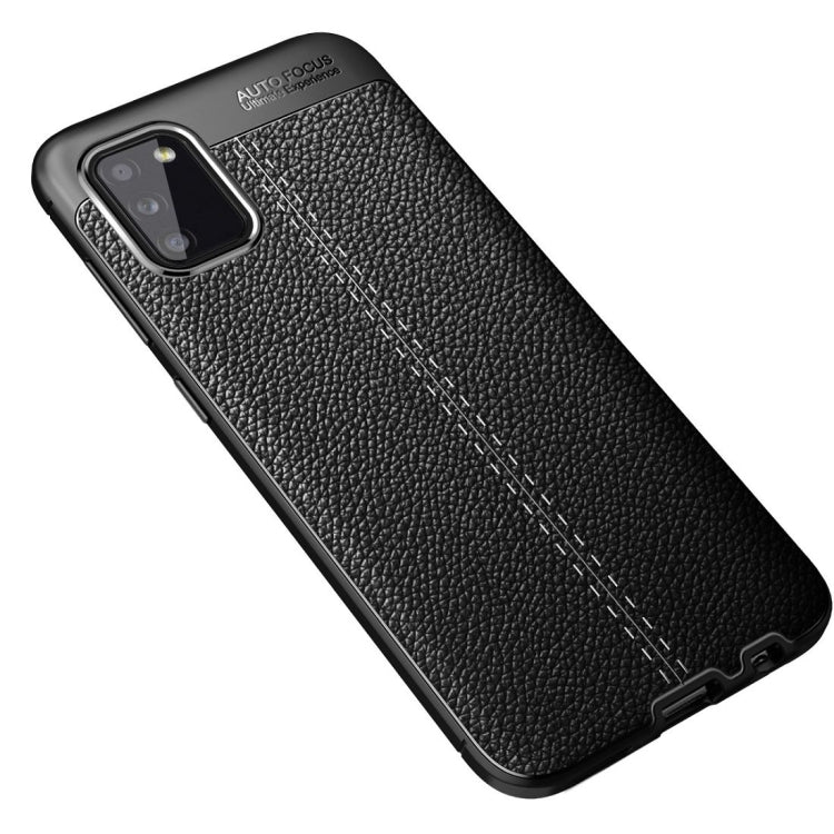 Litchi Texture TPU Shockproof Case, For Samsung Galaxy A02s (European Version), For OPPO Reno5 Pro Plus