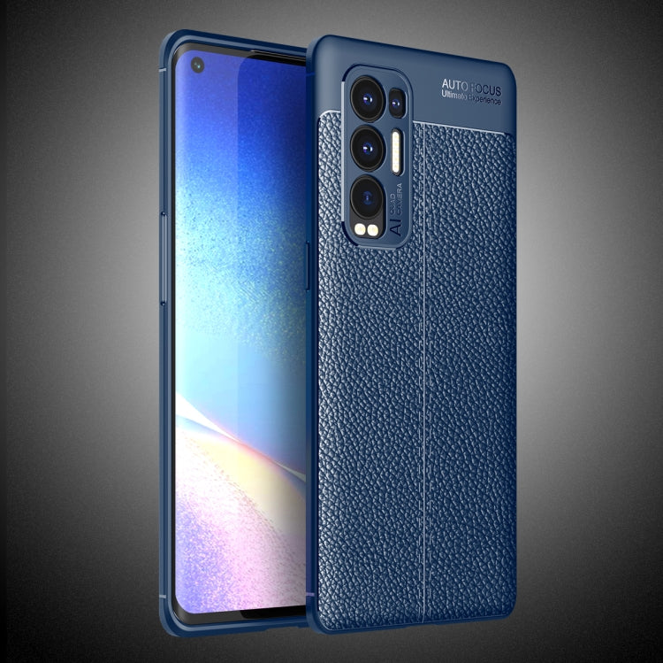 Litchi Texture TPU Shockproof Case, For Samsung Galaxy A02s (European Version), For OPPO Reno5 Pro Plus