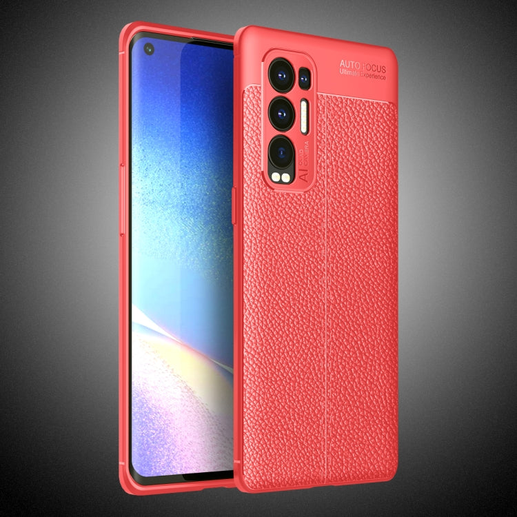 Litchi Texture TPU Shockproof Case, For Samsung Galaxy A02s (European Version), For OPPO Reno5 Pro Plus