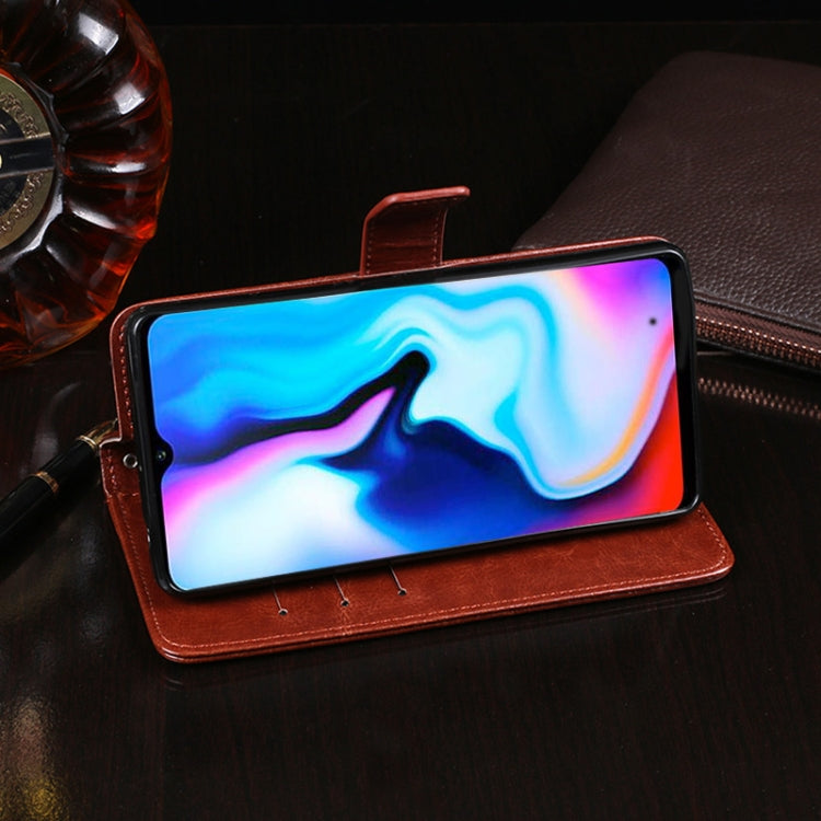 idewei Crazy Horse Texture Horizontal Flip Leather Case with Holder &amp; Card Slots &amp; Wallet, For Lenovo K12, For Lenovo K12 Note, For Lenovo K12 Pro, For LG K71