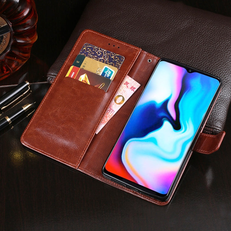 idewei Crazy Horse Texture Horizontal Flip Leather Case with Holder &amp; Card Slots &amp; Wallet, For Lenovo K12, For Lenovo K12 Note, For Lenovo K12 Pro, For LG K71