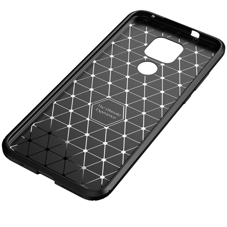 Carbon Fiber Texture Shockproof TPU Case, For Motorola Moto G Play (2021), For vivo X60 Pro