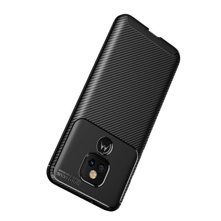 Carbon Fiber Texture Shockproof TPU Case, For Motorola Moto G Play (2021), For vivo X60 Pro