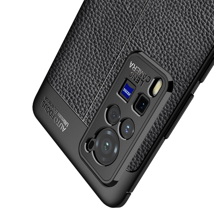 Litchi Texture TPU Shockproof Case, For Vivo X60 Pro