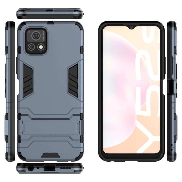 PC + TPU Shockproof Protective Case with Holder, For vivo Y52s 5G, For Xiaomi Mi 11, For Samsung Galaxy A02s(EU Edition)