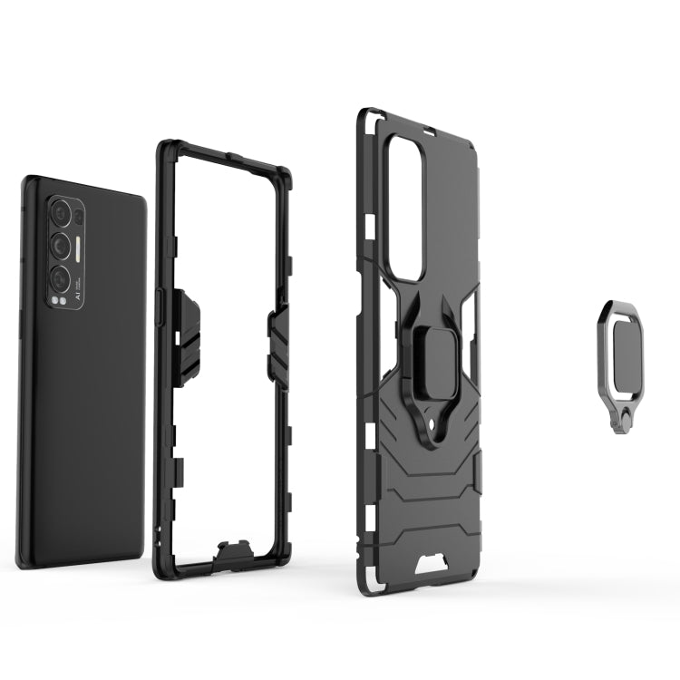 PC + TPU Shockproof Protective Case with Magnetic Ring Holder, For OPPO Reno5 Pro+, For Vivo Y51(2020 India), For Samsung Galaxy A52 5G, For Vivo iQOO 7