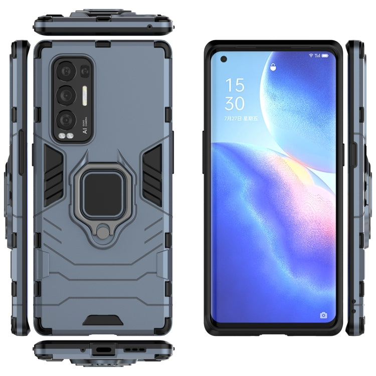 PC + TPU Shockproof Protective Case with Magnetic Ring Holder, For OPPO Reno5 Pro+, For Vivo Y51(2020 India), For Samsung Galaxy A52 5G, For Vivo iQOO 7