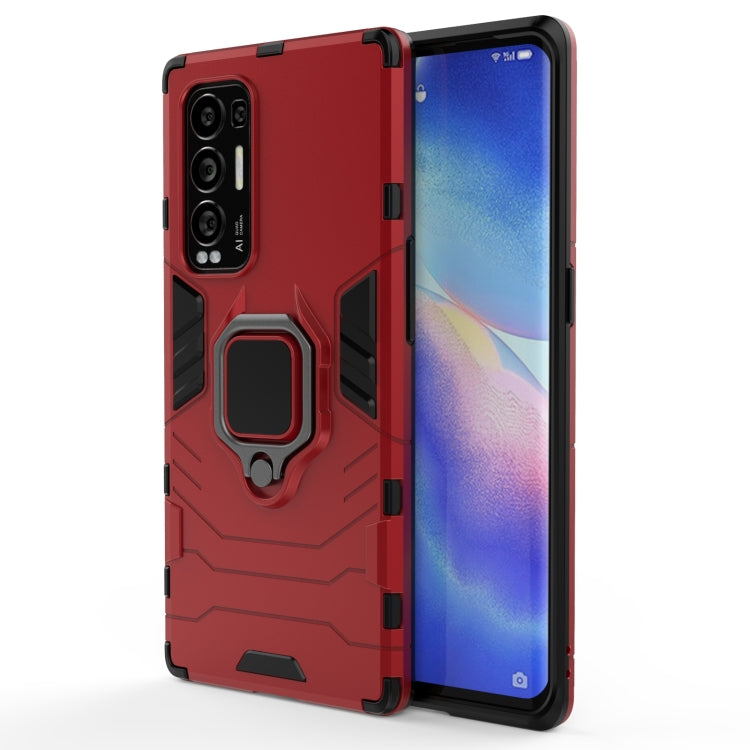 PC + TPU Shockproof Protective Case with Magnetic Ring Holder, For OPPO Reno5 Pro+, For Vivo Y51(2020 India), For Samsung Galaxy A52 5G, For Vivo iQOO 7