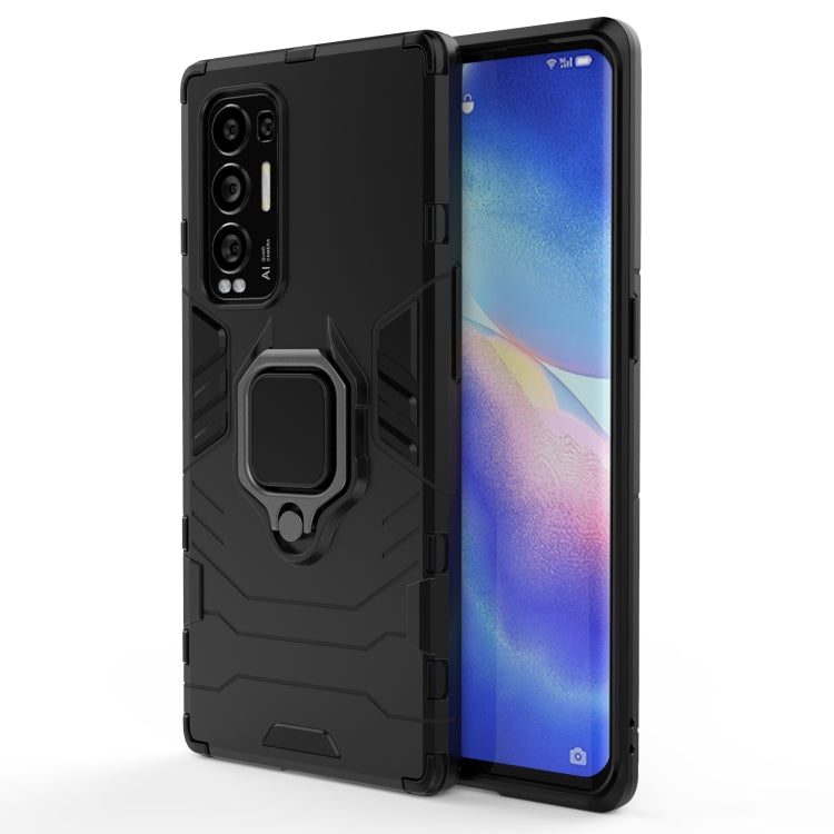 PC + TPU Shockproof Protective Case with Magnetic Ring Holder, For OPPO Reno5 Pro+, For Vivo Y51(2020 India), For Samsung Galaxy A52 5G, For Vivo iQOO 7