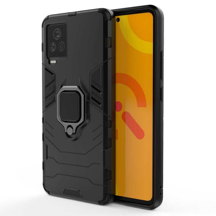 PC + TPU Shockproof Protective Case with Magnetic Ring Holder, For OPPO Reno5 Pro+, For Vivo Y51(2020 India), For Samsung Galaxy A52 5G, For Vivo iQOO 7