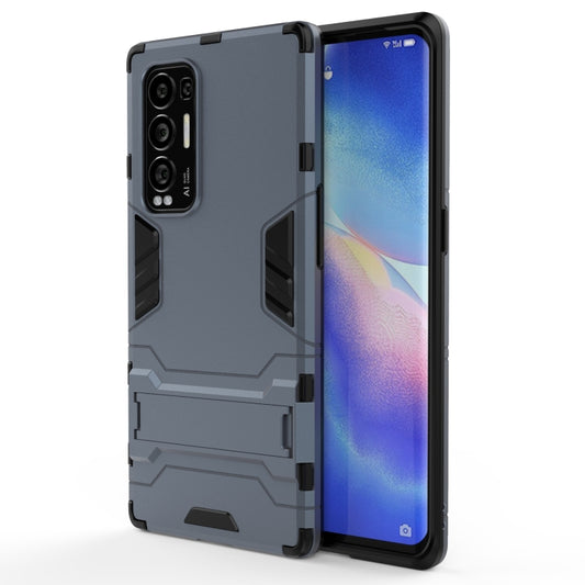 PC + TPU Shockproof Protective Case with Holder, For OPPO Reno5 Pro+, For Vivo Y51(2020 India), For Samsung Galaxy A52 5G