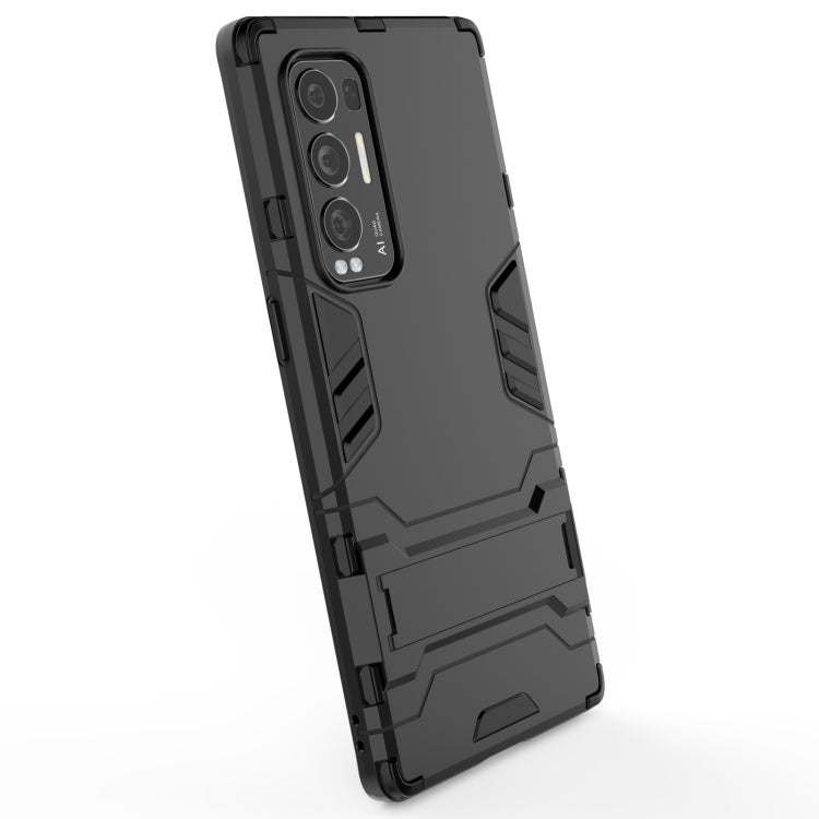 PC + TPU Shockproof Protective Case with Holder, For OPPO Reno5 Pro+, For Vivo Y51(2020 India), For Samsung Galaxy A52 5G