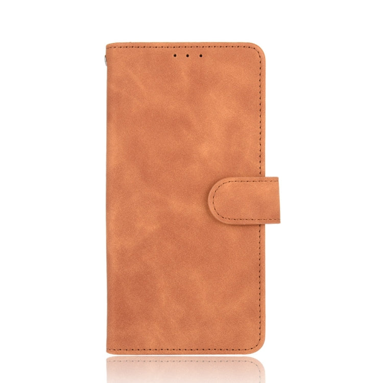 Solid Color Skin Feel Magnetic Buckle Horizontal Flip Calf Texture PU Leather Case with Holder &amp; Card Slots &amp; Wallet