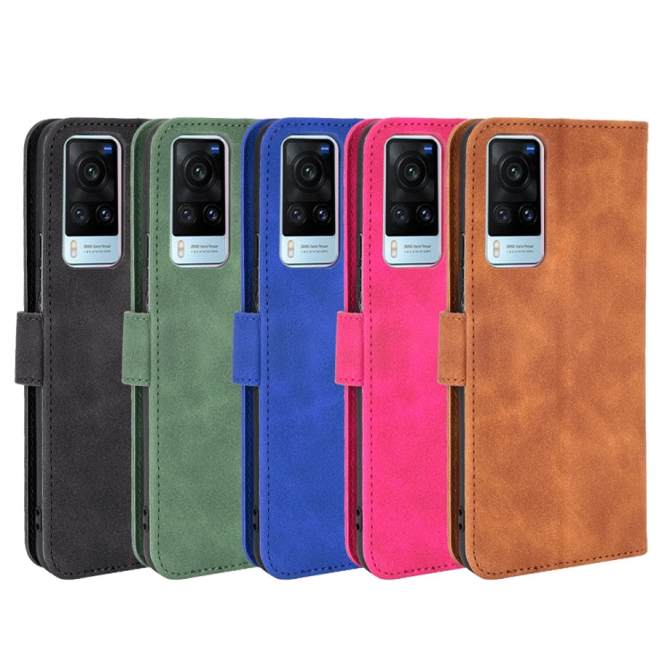 Solid Color Skin Feel Magnetic Buckle Horizontal Flip Calf Texture PU Leather Case with Holder &amp; Card Slots &amp; Wallet