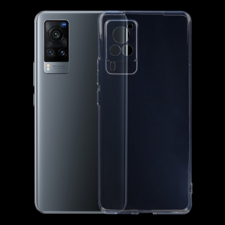 0.75mm Ultra-thin Transparent TPU Soft Protective Case, For OPPO Reno5 Pro+, For Samsung Galaxy A02s, For vivo Y51 2020, For vivo X60 Pro, For Xiaomi Mi 11