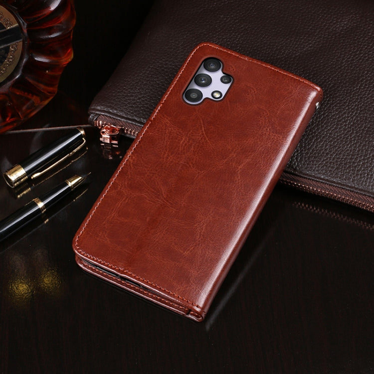 idewei Crazy Horse Texture Horizontal Flip Leather Case with Holder &amp; Card Slots &amp; Wallet, For Samsung Galaxy A32 5G, For vivo Y31S, For vivo Y51 2020 (Indian), For vivo Y51A 2021
