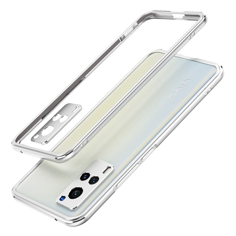 Aurora Series Lens Protector + Metal Frame Protective Case, For vivo X60, For vivo X60 Pro