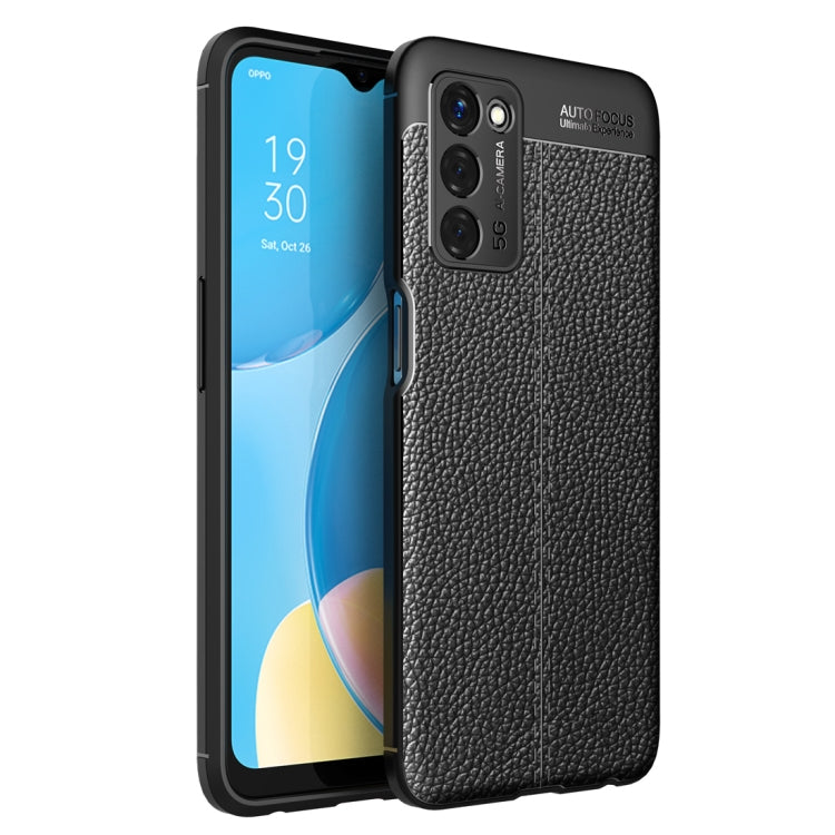 Litchi Texture TPU Shockproof Case, For Samsung Galaxy A02, For vivo X60 Pro+ 5G, For OPPO A55 5G