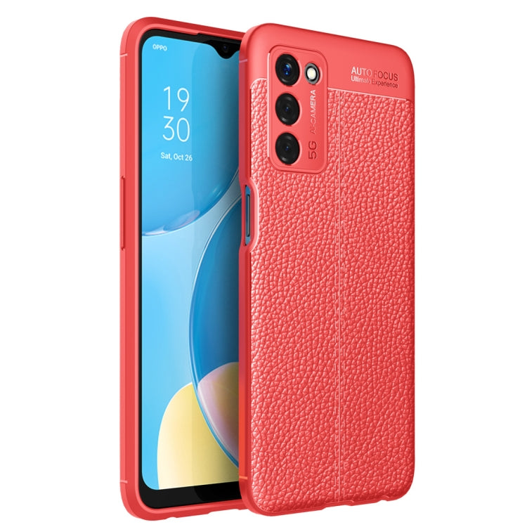 Litchi Texture TPU Shockproof Case, For Samsung Galaxy A02, For vivo X60 Pro+ 5G, For OPPO A55 5G