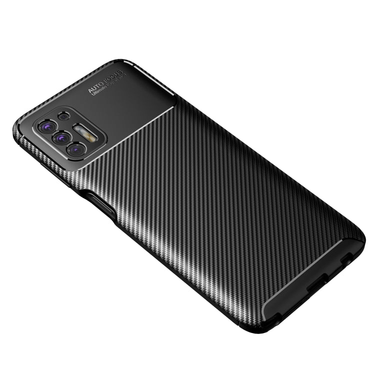 Carbon Fiber Texture Shockproof TPU Case, For Motorola Moto G Stylus (2021), For Motorola Moto E7 Power, For Motorola Moto G30 / G10 / G10 Power / G20, For Google Pixel 5a, For Xiaomi Redmi K40 / K40 Pro, For OPPO Realme V11