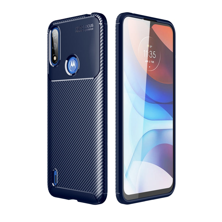 Carbon Fiber Texture Shockproof TPU Case, For Motorola Moto G Stylus (2021), For Motorola Moto E7 Power, For Motorola Moto G30 / G10 / G10 Power / G20, For Google Pixel 5a, For Xiaomi Redmi K40 / K40 Pro, For OPPO Realme V11