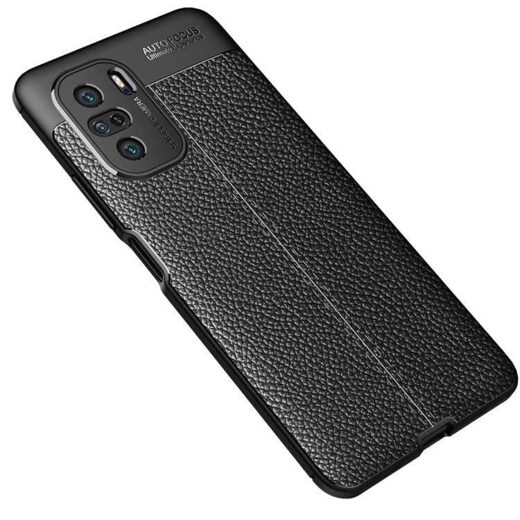 Litchi Texture TPU Shockproof Case, For Xiaomi Redmi K40 / K40 Pro, For OPPO Realme V11