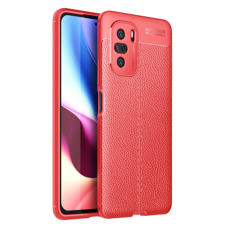 Litchi Texture TPU Shockproof Case, For Xiaomi Redmi K40 / K40 Pro, For OPPO Realme V11