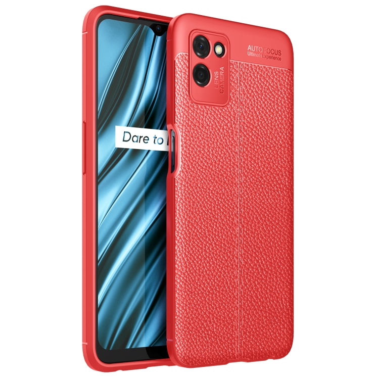 Litchi Texture TPU Shockproof Case, For Xiaomi Redmi K40 / K40 Pro, For OPPO Realme V11