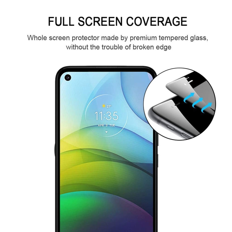 Full Glue Full Screen Tempered Glass Film, For vivo Y20A (1 PCS), For Samsung Galaxy A02 (1 PCS), For OPPO Reno5 K (1 PCS), For Xiaomi Redmi K40 (1 PCS), For Motorola Moto G9 Power (1 PCS) PC), For OPPO A55 5G (1 PCS), For vivo Y31s 5G (1 PCS)