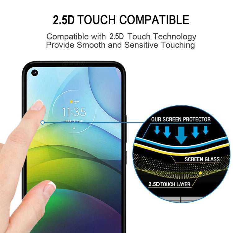Full Glue Full Screen Tempered Glass Film, For vivo Y20A (1 PCS), For Samsung Galaxy A02 (1 PCS), For OPPO Reno5 K (1 PCS), For Xiaomi Redmi K40 (1 PCS), For Motorola Moto G9 Power (1 PCS) PC), For OPPO A55 5G (1 PCS), For vivo Y31s 5G (1 PCS)