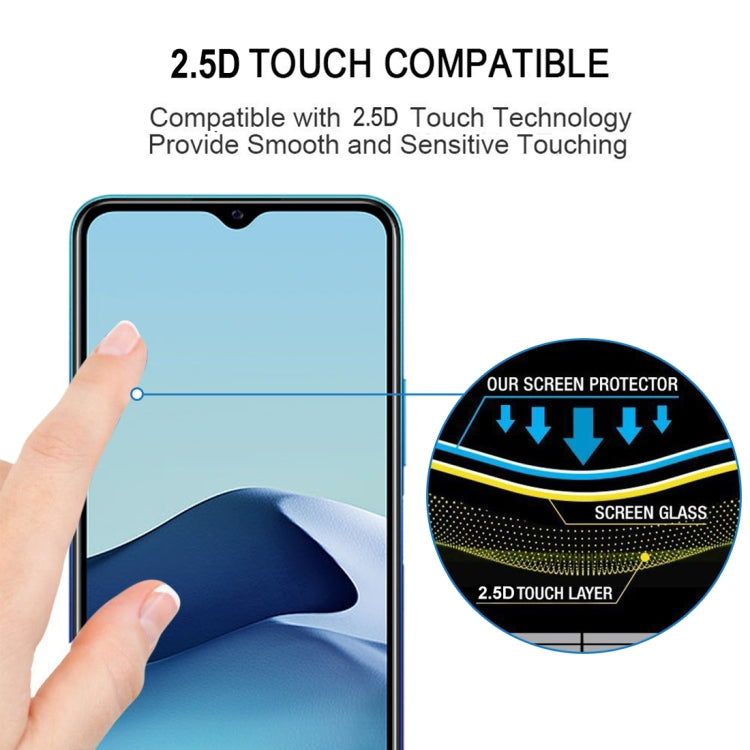 Full Glue Full Screen Tempered Glass Film, For vivo Y20A (1 PCS), For Samsung Galaxy A02 (1 PCS), For OPPO Reno5 K  (1 PCS), For Xiaomi Redmi K40 (1 PCS ), For Motorola Moto G9 Power (1 PC), For OPPO A55 5G (1 PCS), For vivo Y31s 5G (1 PCS)